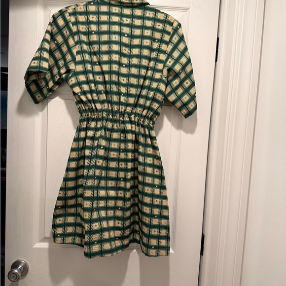 Noble Utility Dress in Plaid — size S - Picture 9 of 10